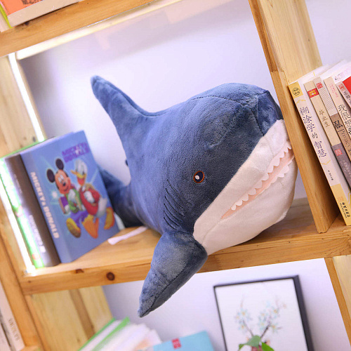 Игрушка-подушка "Синяя акула" 80см