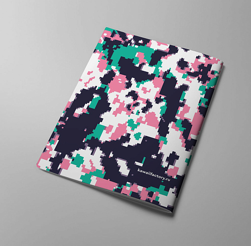 Обложка для паспорта "Паттерн суприм" зеленая