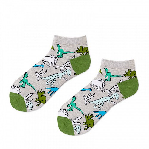 Носки короткие "Дино"
