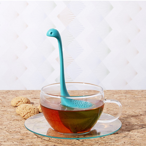 Заварник для чая "Динозавр" (синий)