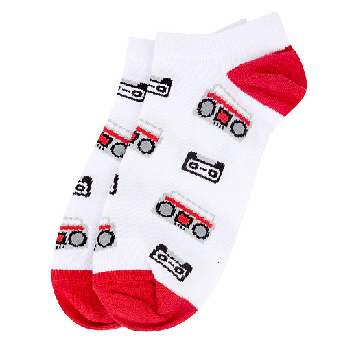 Носки короткие "Кассетник", разм. 40-45