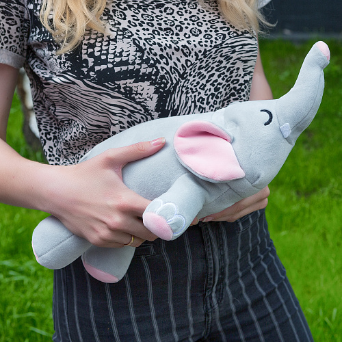 Подушка для путешествий-трансформер "Слоник"