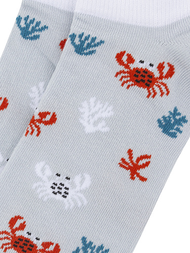 Носки короткие "Крабы", разм.40-45