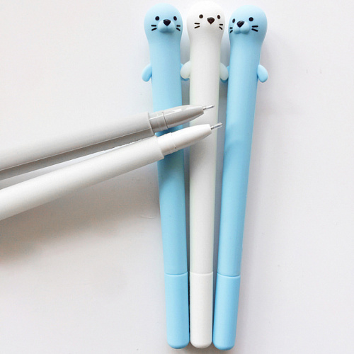 Ручка "Cute seal" (белая)