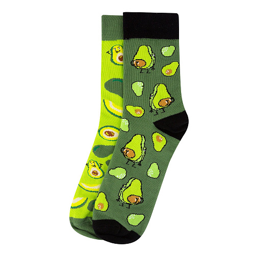 Носки "Настроение авокадо", разм.40-45