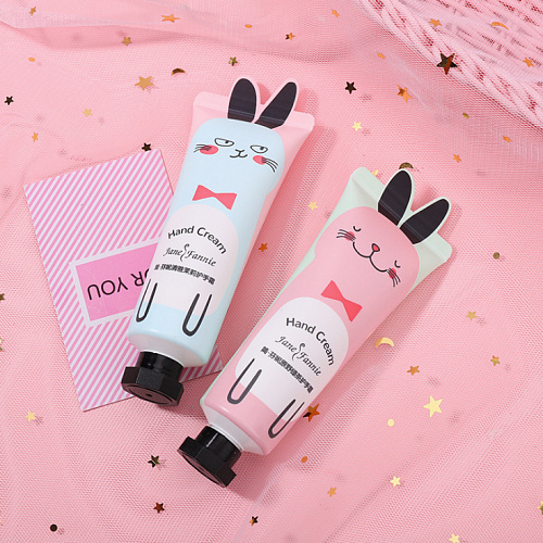 Крем для рук "Зайки" розовый