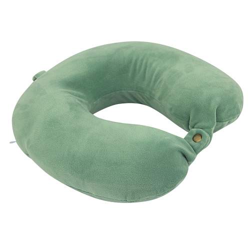 Подушка для путешествий "Однотонная", Memory Foam  (мятная)