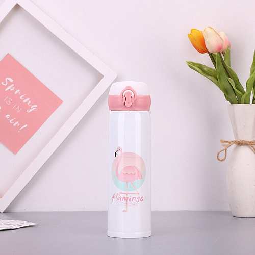 Термос "Фламинго"
