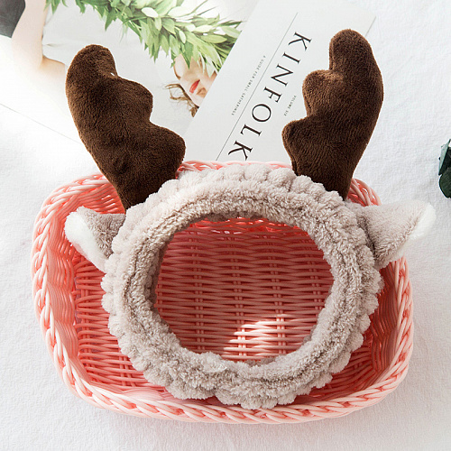 Повязка на голову "Олененок", коричневый