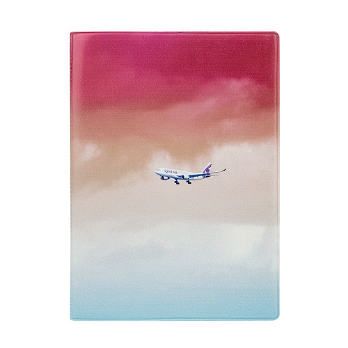 Обложка для паспорта "Colored clouds"