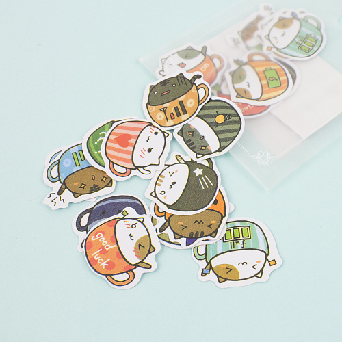 Стикеры для ежедневника "Коты"