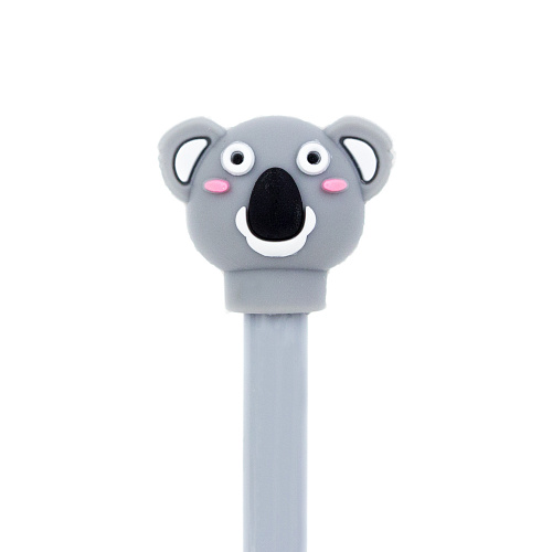 Ручка "Милая коала" серая