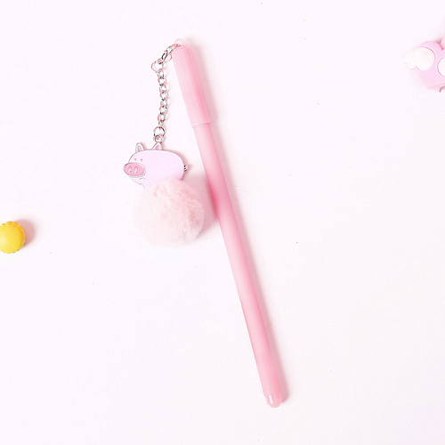 Ручка "Piggy & fur" (розовая)