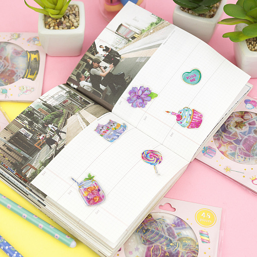 Набор наклеек "Magic ball Sweets"