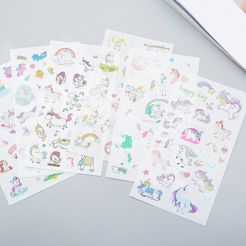 Наклейки "Happy unicorns"