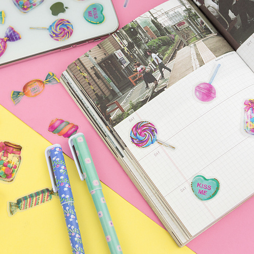 Набор наклеек "Magic ball Sweets"