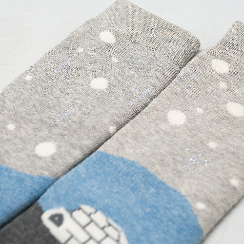 Носки "Эскимос и мишка"