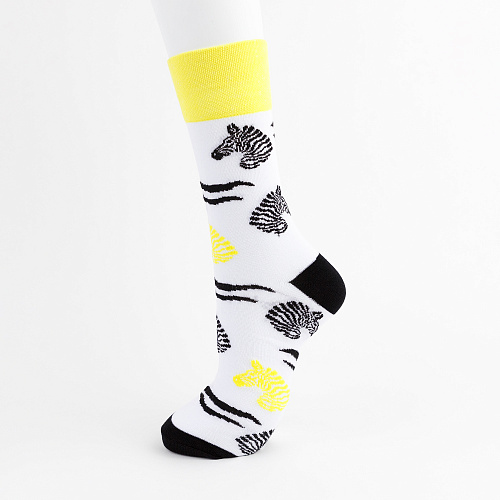 Носки "Зебры", разм.40-45