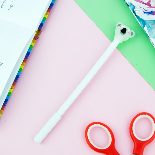 Ручка "Милая коала" белая