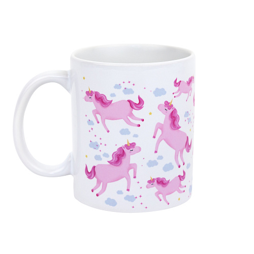 Кружка "Розовые единорожки"