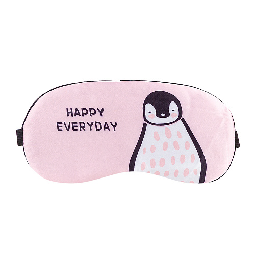Маска для сна атласная "Happy everyday"