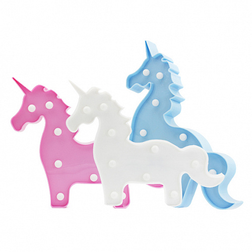 Ночник "Единорог" (розовый)