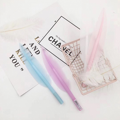 Ручка "Feather" (голубая)