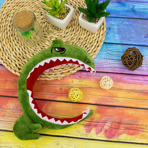 Повязка на голову "Кроко", зеленый