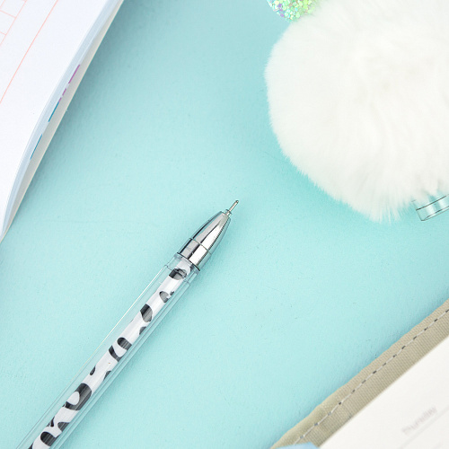 Ручка "Pom Pom" (белая с сердечком)