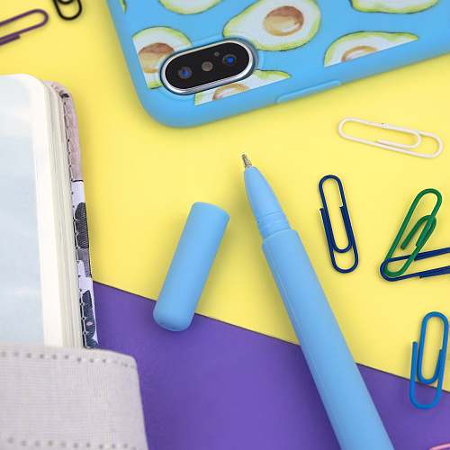 Ручка "Cute seal" (голубая)