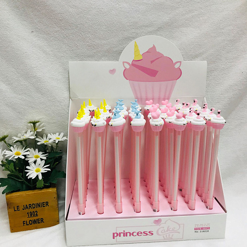 Ручка "Кексики" фламинго