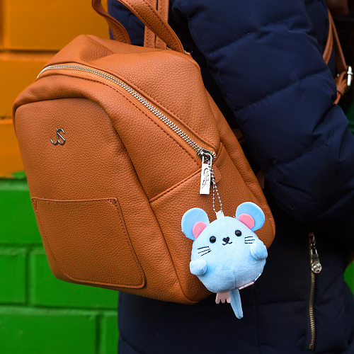 Брелок "Мышонок" (голубой)