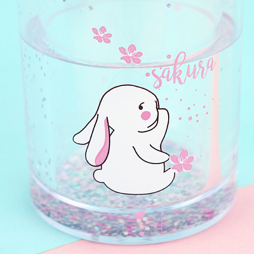 Подставка для ручек "Зайка" (сидит)