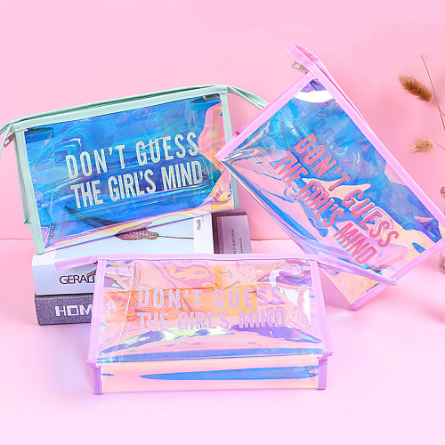 Косметичка "Don't guess" (фиолетовый)