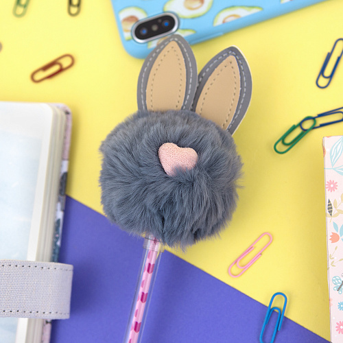 Ручка "Кролик" (серая)