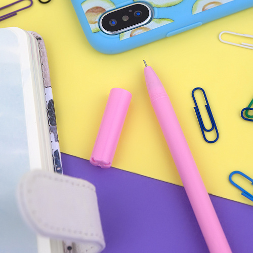 Ручка "Unicorn emoji" (розовая)