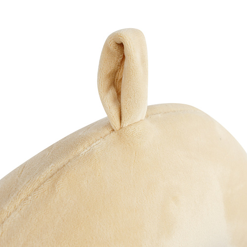 Подушка для путешествий Memory Foam "Корги-космонавт" (бежевая)
