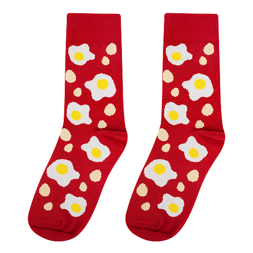 Носки "Яичница", разм.35-39