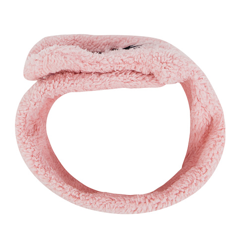 Повязка на голову "Спящий котик", пудра