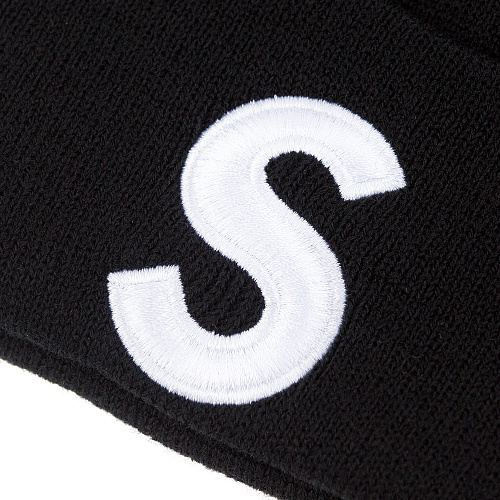Шапка "S" (черная)