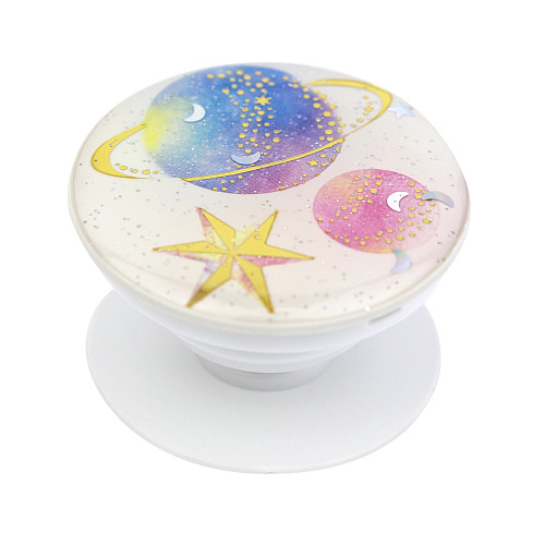 Держатель для телефона/попсокет "Космос" (фиолетовый)