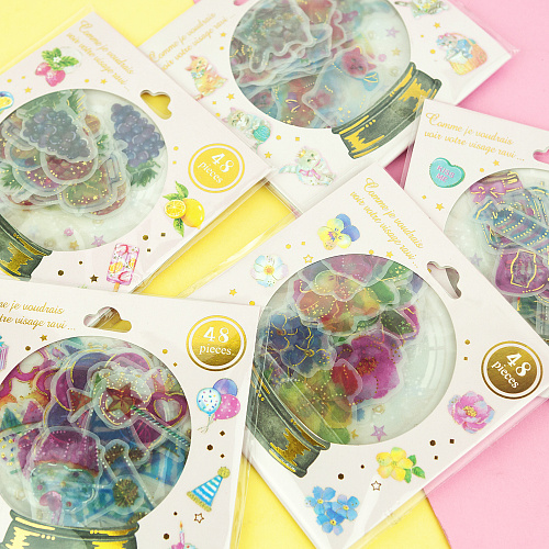 Набор наклеек "Magic ball Sweets"