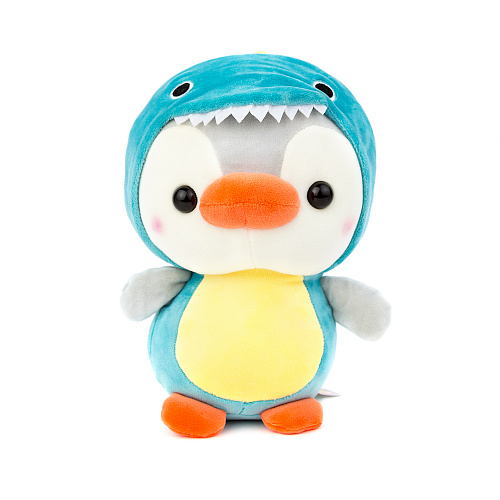 Игрушка-подушка "Пингвин Флипп в кигуруми" дракон, 25см
