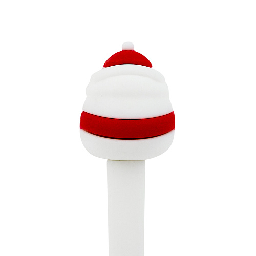 Ручка "Новый год" снеговик с шарфом