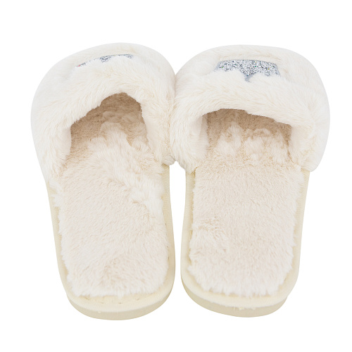 Тапочки "Корона" (бежевые)