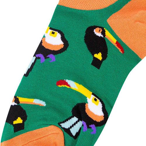 Носки короткие "Туканы"