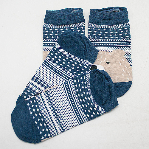 Носки "Мишка с полосками" (2 пары)