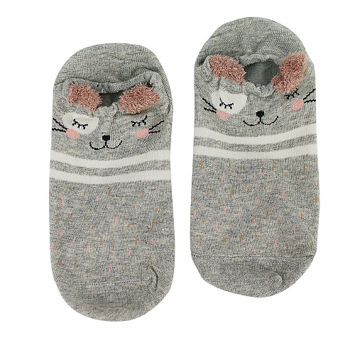 Носки короткие с ушками "Мышка"