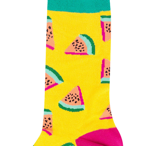 Носки "Арбузики и полоски"