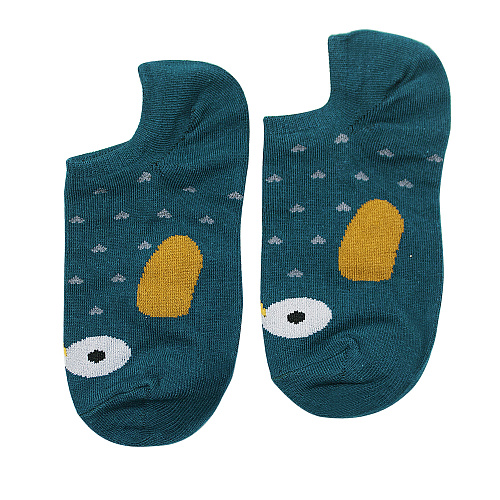 Носки "Сова" (морская волна)